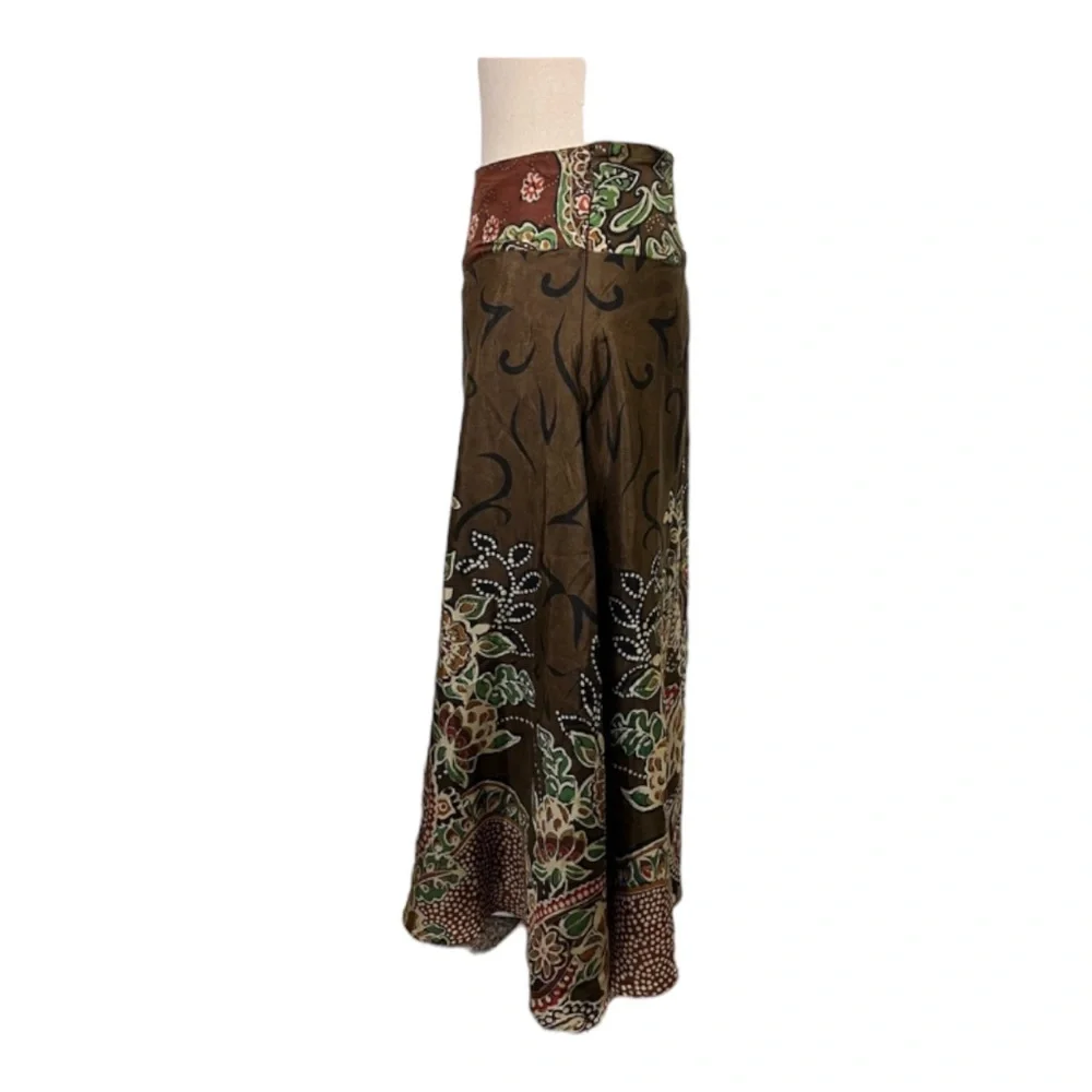 Coldwater Creek Silk Skirt. Lined and Ready For Fall! - Picture 3 of 4